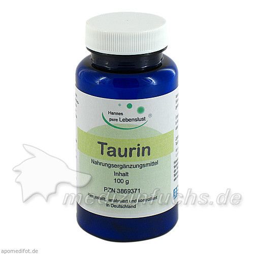 Taurin pur Pulver, 100 G