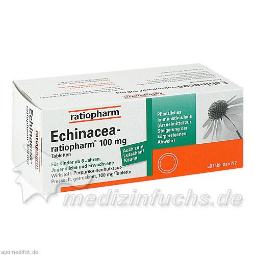 ECHINACEA-ratiopharm 100mg, 50 ST