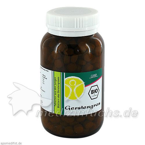 Gerstengras 500mg kontrolliert biologisch, 500 ST