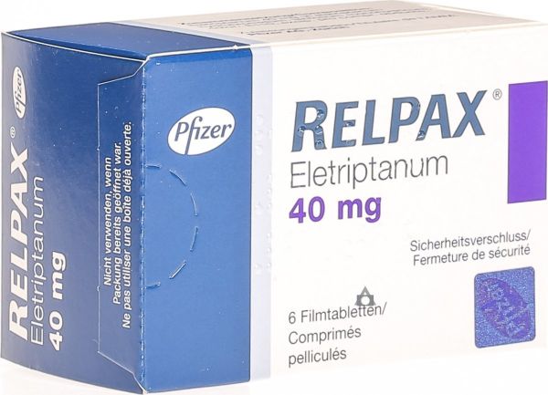 RELPAX 40mg, 6 ST