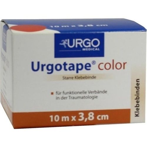 URGO TAPE color 3,8 cmx10 m rot, 1 ST