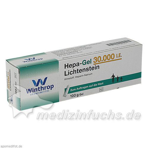 Hepa-Gel 30000 I.E. Lichtenstein, 100 G