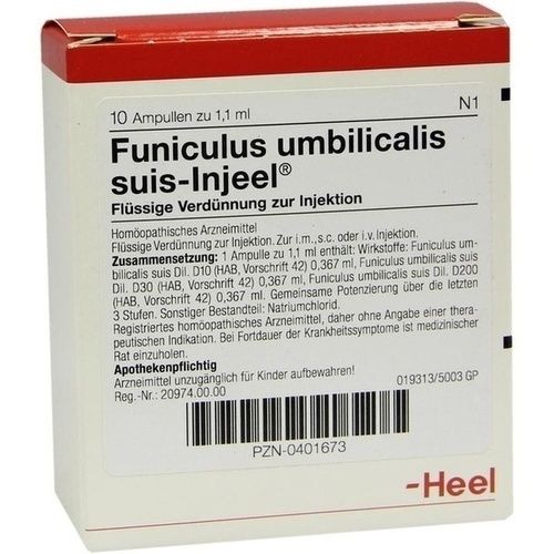 Funiculus umbilical Suis Injeel, 10 ST