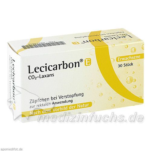 Lecicarbon E CO2-Laxans, 30 ST