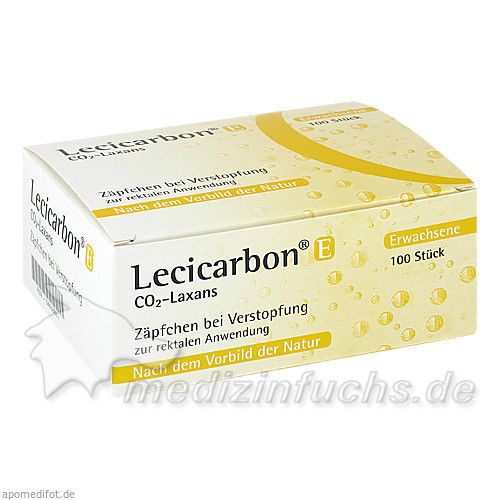 Lecicarbon E CO2-Laxans, 100 ST