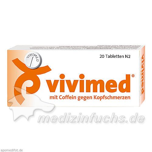 VIVIMED mit Coffein gegen Kopfschmerzen Tabletten, 20 ST