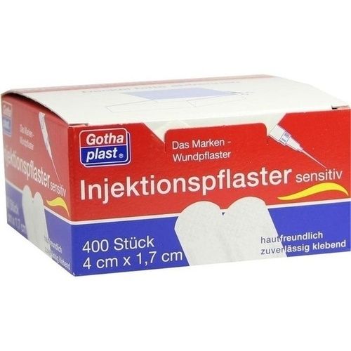 Gothaplast Injektionspflaster sensitiv 4x1.7cm, 400 ST