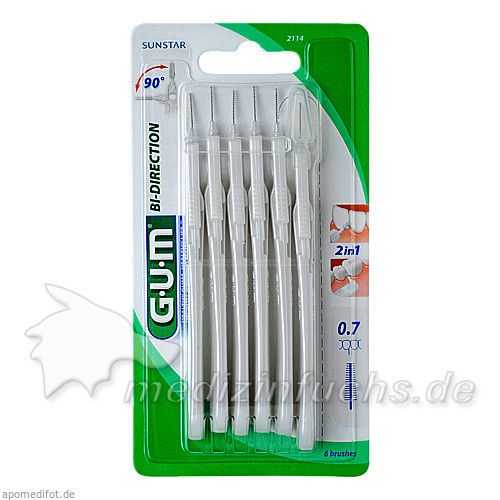 Gum Proxabrush Bi-Direction ultra micro, 6 ST