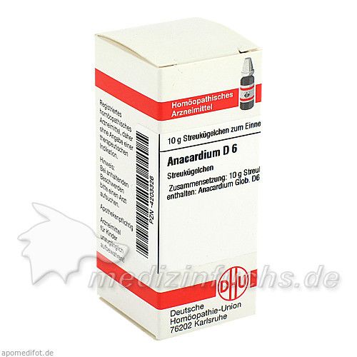 ANACARDIUM D 6, 10 G