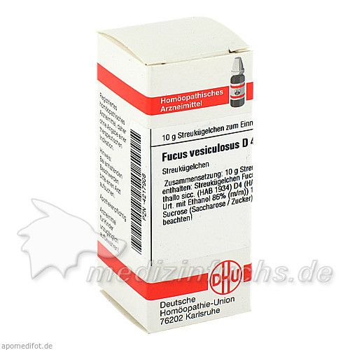 FUCUS VESICUL D 4, 10 G