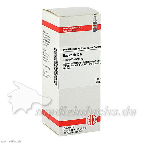 RAUWOLFIA D 6, 50 ML