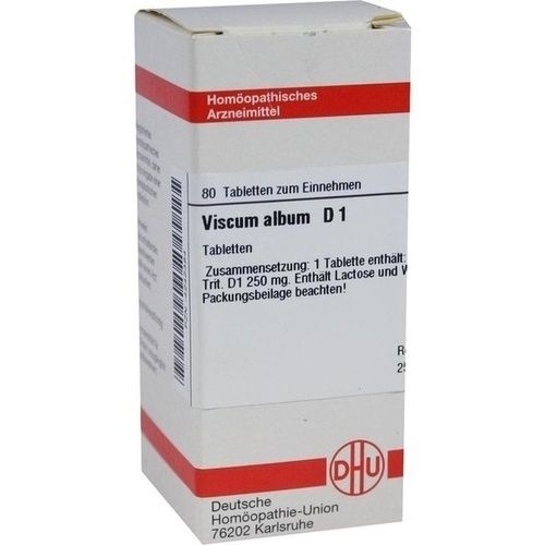 VISCUM ALBUM D 1 Tabletten, 80 ST