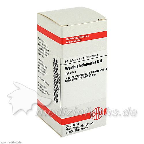 WYETHIA HELENIOIDES D 6 Tabletten, 80 ST