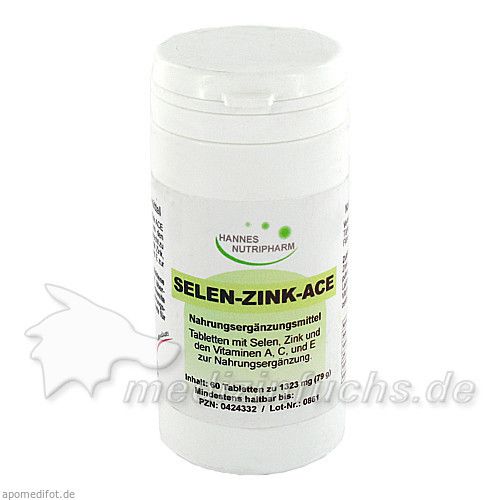 Selen Zink Tabletten, 60 ST