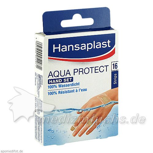 Hansaplast Aqua Protect Hand Set, 16 ST