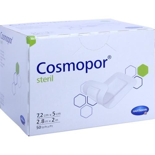 COSMOPOR STERIL 7.2X5CM, 50 ST