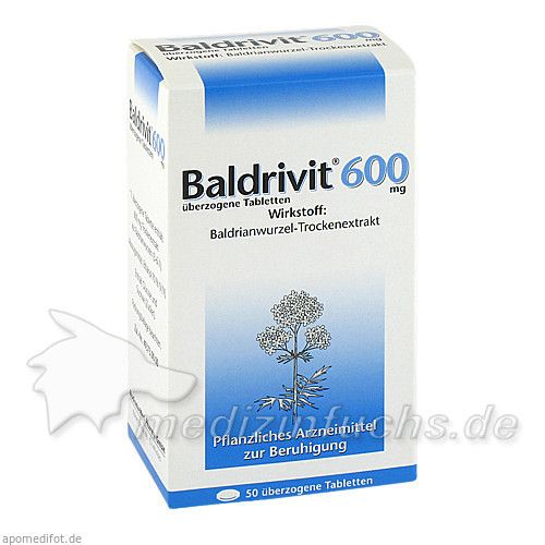 Baldrivit 600mg, 50 ST