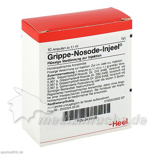 GRIPPE NOS INJ, 10 ST