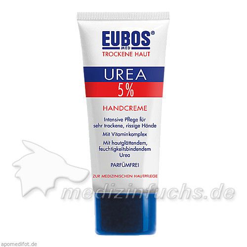 EUBOS Trockene Haut Urea 5% Handcreme, 75 ML