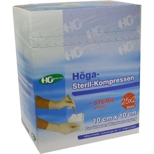 HOEGA STERIL 8FA 10X10, 25X2 ST