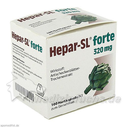 HEPAR SL forte Hartkapseln, 100 ST