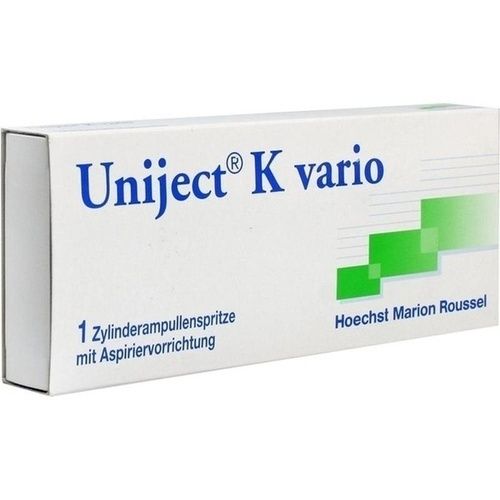 UNIJECT K vario Zylinderampullenspritze, 1 ST