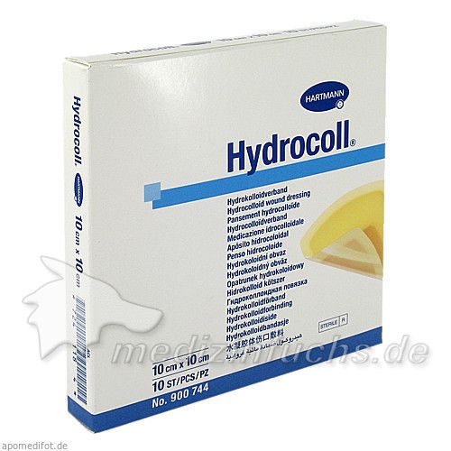 HYDROCOLL 10X10CM WUNDVERBAND, 10 ST