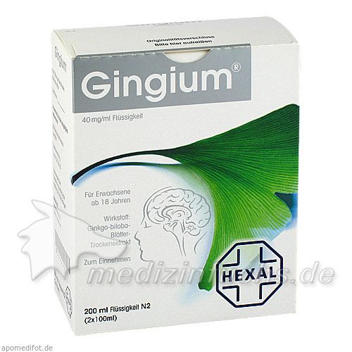 Gingium Lösung, 2X100 ML