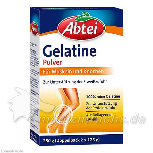 ABTEI GELATINE PULVER, 250 G