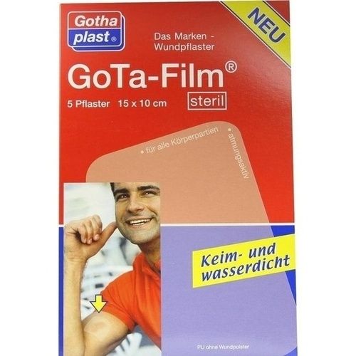 GoTa-FILM steril 15cmx10cm, 5 ST