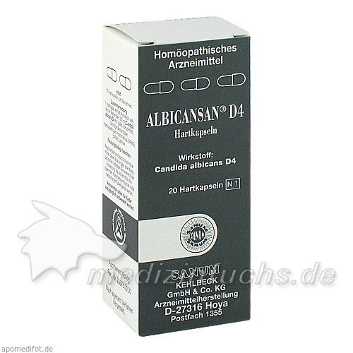 ALBICANSAN D 4, 20 ST
