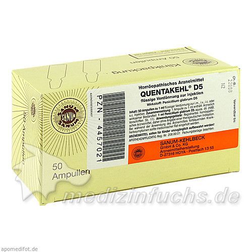 QUENTAKEHL D 5, 50X1 ML