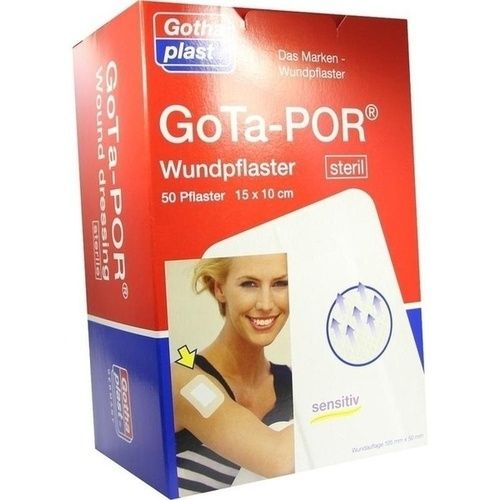 GoTa-POR Wundpflaster steril 150mmx100mm, 50 ST