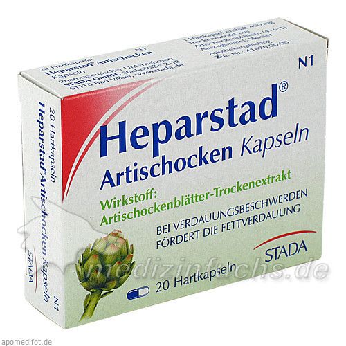 Heparstad Artisch.-Kapseln, 20 ST