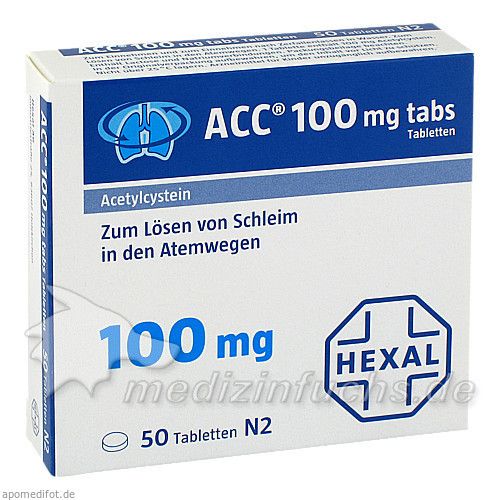 ACC 100 tabs, 50 ST