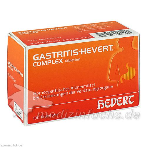 Gastritis Hevert Complex, 100 ST