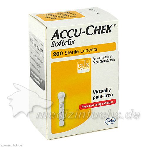 ACCU-CHEK Softclix Lanzetten, 200 ST