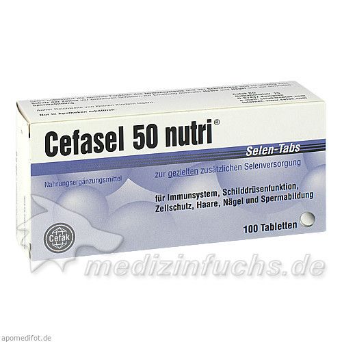 Cefasel 50 nutri Selen-Tabs, 100 ST