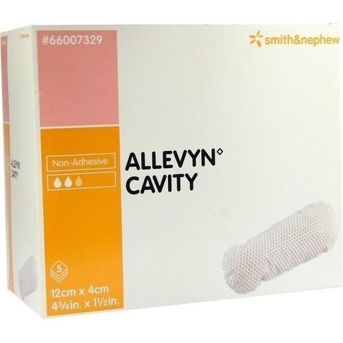 ALLEVYN CAVITY 12X4 CM, 5 ST