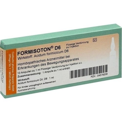 FORMISOTON D 6, 10X1 ML