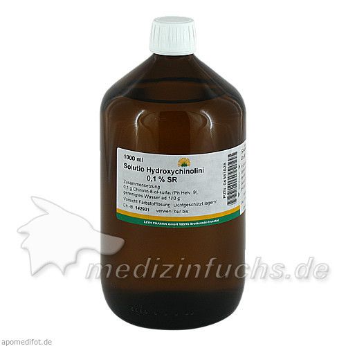 SOLUTIO HYDROXYCHIN. 0,1% SR, 1000 ML