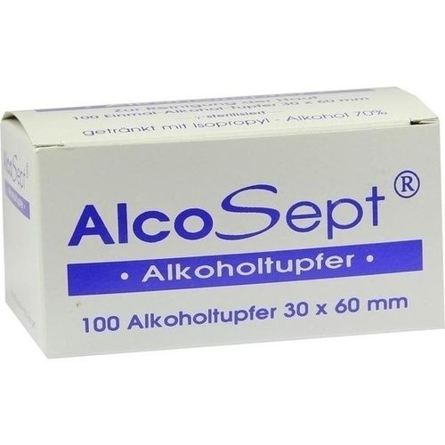 ALKOHOLTUPF ALCOSEPT200100, 100 ST