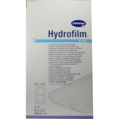 Hydrofilm Plus Transparentverband 10x20cm, 25 ST