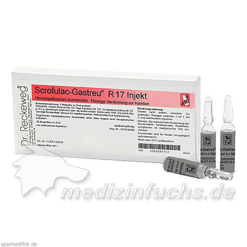 SCROFULAC GASTREU R17 INJE, 10X2 ML