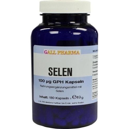 Selen 100ug GPH Kapseln, 180 ST