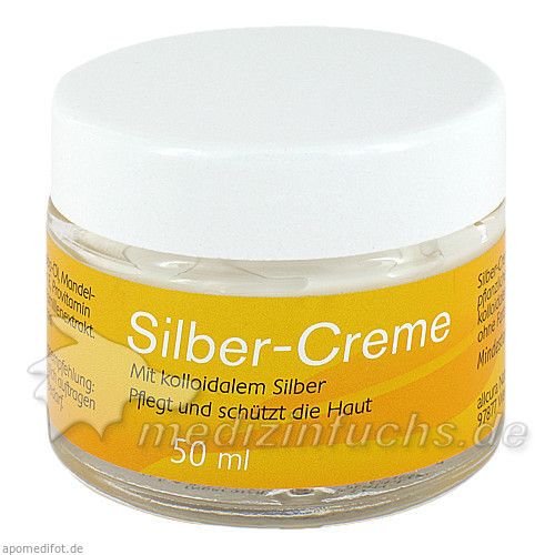 SILBER CREME m.kolloidalem Silber, 50 ML