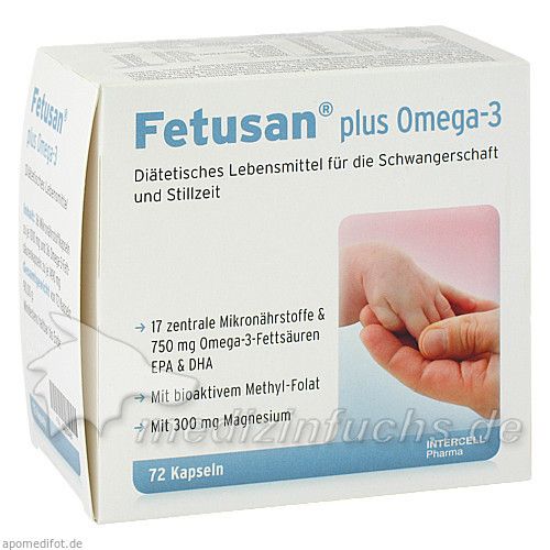 Fetusan plus Omega-3, 72 ST