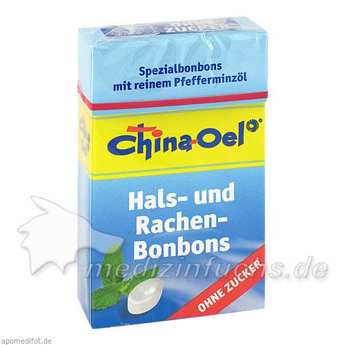 CHINA OEL HALS HUSTEN O ZU, 40 G