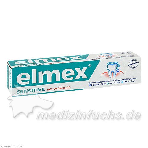 elmex SENSITIVE MIT FALTSCHACHTEL, 75 ML