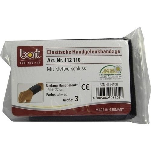 BORT Handgelenkbandage schwarz Gr.3, 1 ST